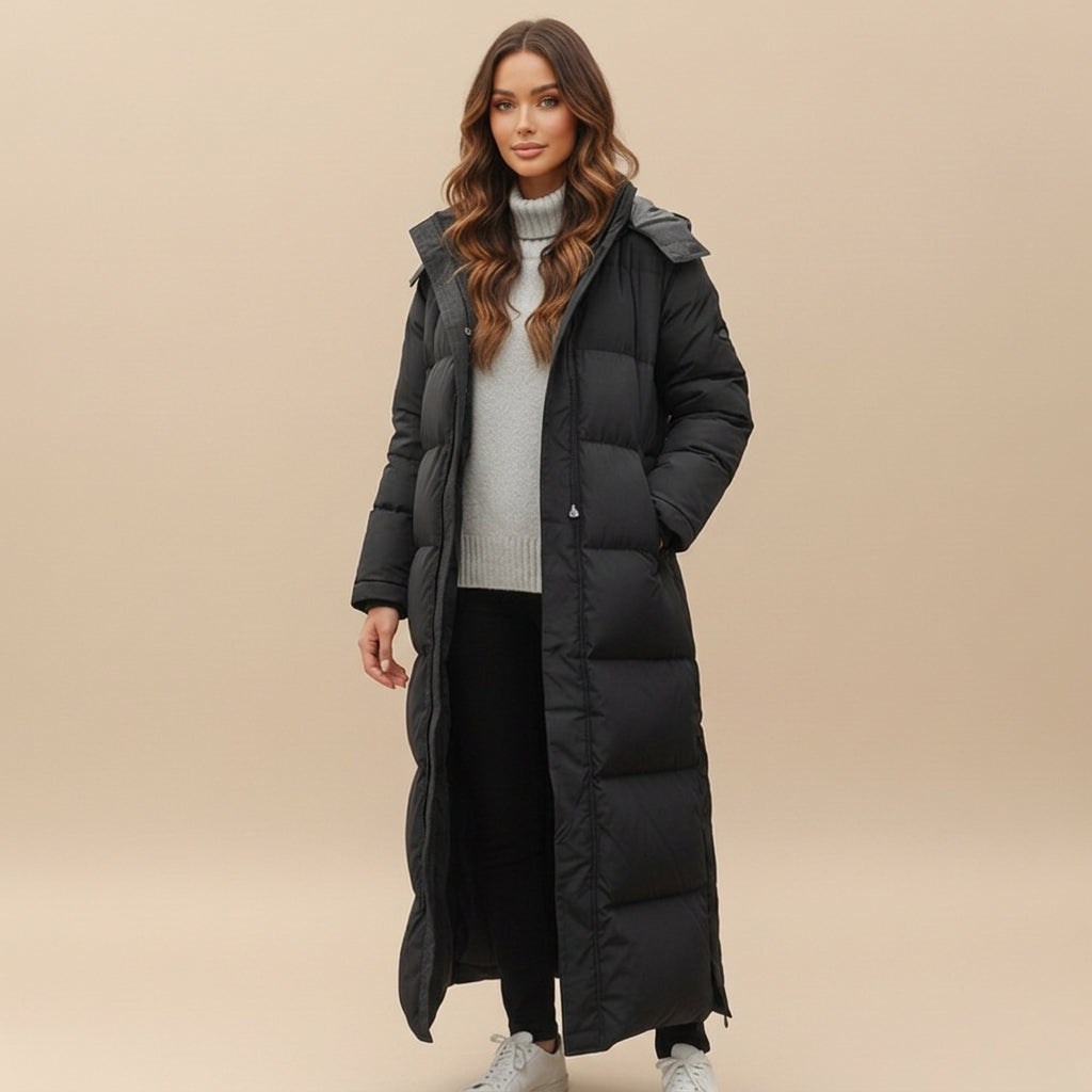 Damen Steppjacke mit tailliertem Schnitt und praktischen Taschen