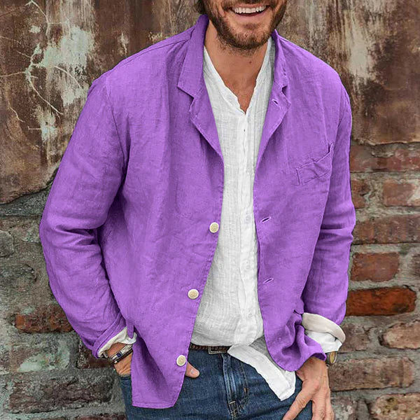Leichte Herrenjacke Relaxed Fit Freizeit
