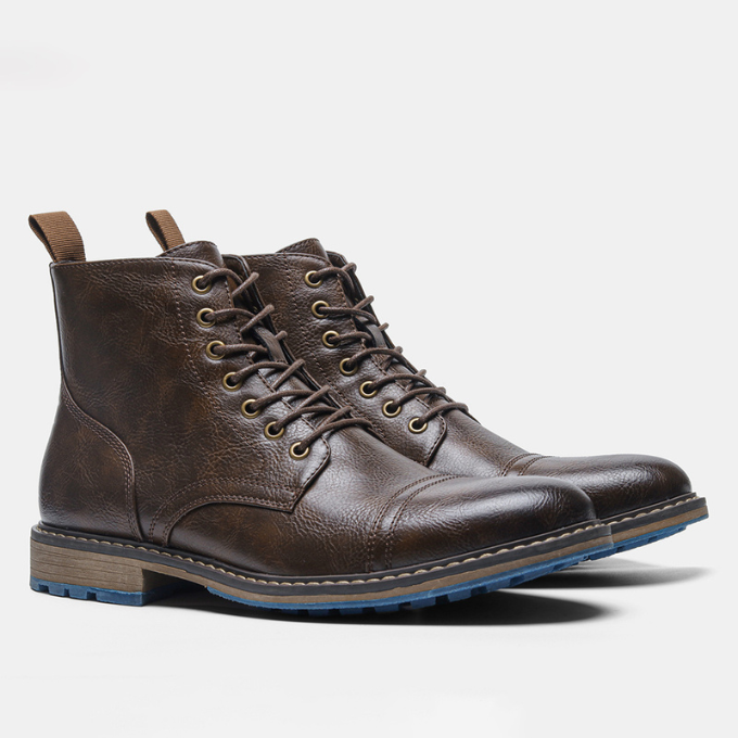 Herren Stiefel mit Seitenreißverschluss
