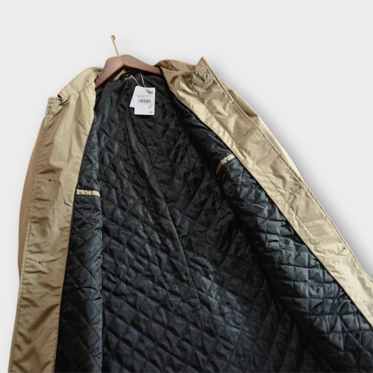 Herren Mantel wetterfest mit praktischen Taschen