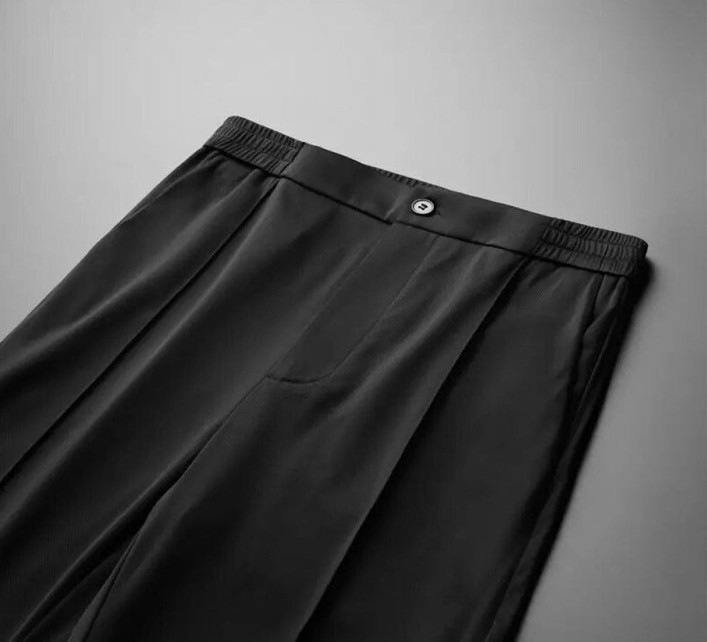 Elegantes Herren Poloshirt und Hosen-Set mit Atmungsaktivem Material | Stilvolles Outfit für Sommeranlässe