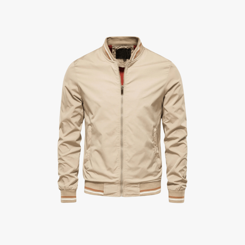 Mason | Klassische Bomberjacke – Leichte Windjacke mit Reißverschluss