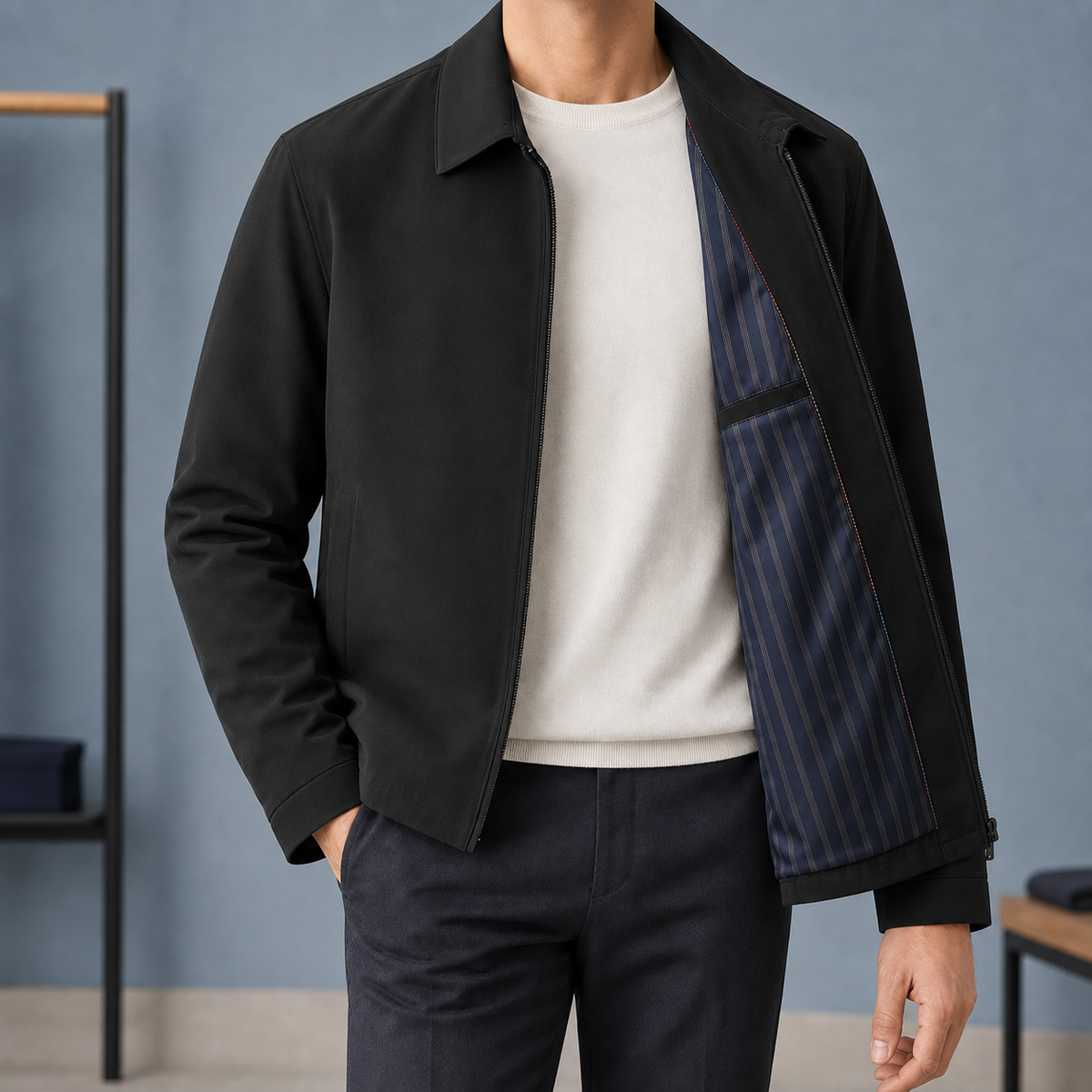 Damen Zip-Jacke – Regular Fit, Casual