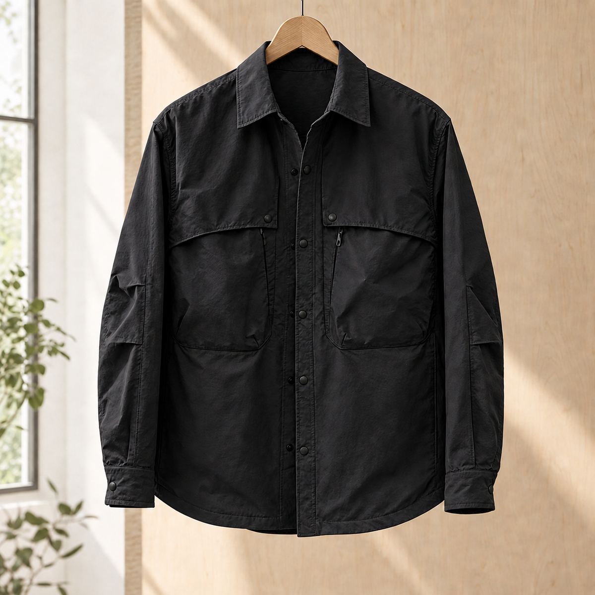 Herren Utility-Overshirt – Relaxed Fit, Freizeit