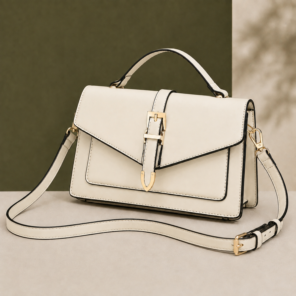 Damen Handtasche Savoia | Modell mit Schnallenverschluss