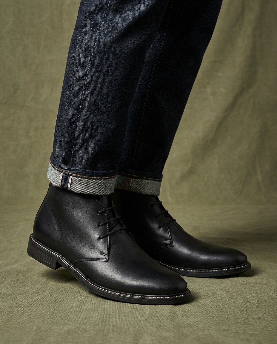 Herren Stiefel mit stabilem Knöchelhalt