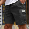Cargo-Shorts Herren Relaxed Fit Freizeit Sommer