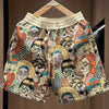 Shorts Herren Relaxed Fit Freizeit Frühling & Sommer
