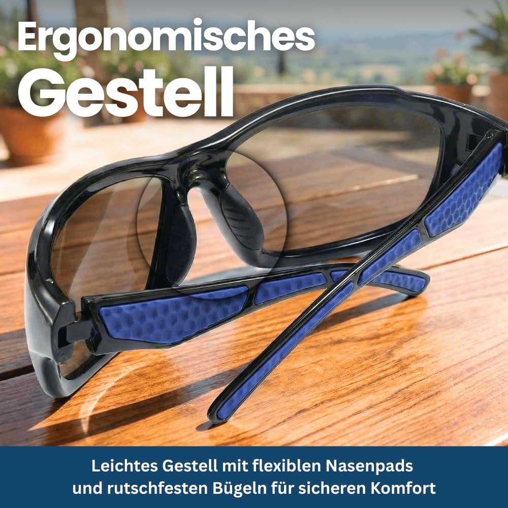 Lars I Sportsonnenbrille Herren Polarisiert I Velo Brille I Fahrradbrille Outdoor