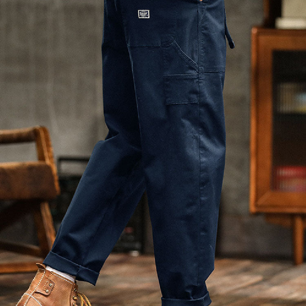 Milan Utility-Hose aus Baumwolle mit Cargotaschen
