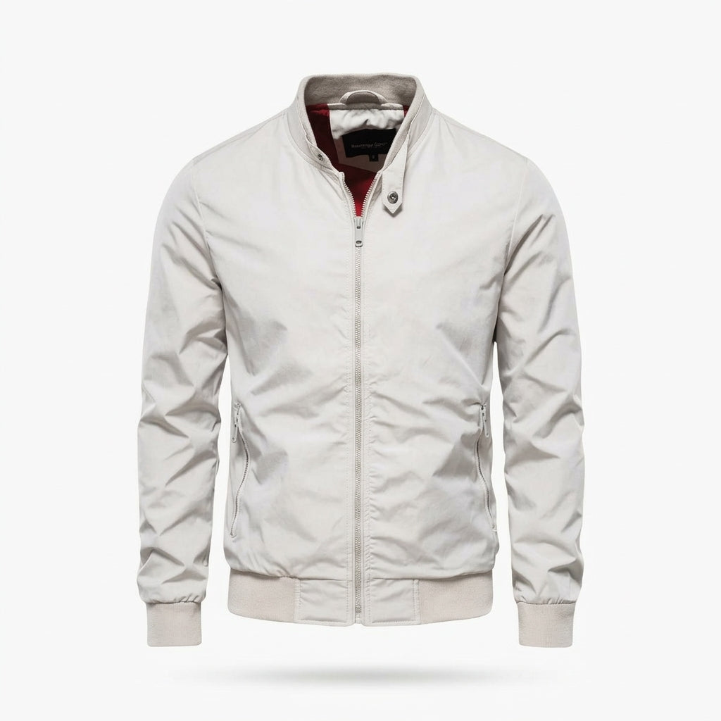 Herren Jacke mit leichtem Design und praktischen Taschen