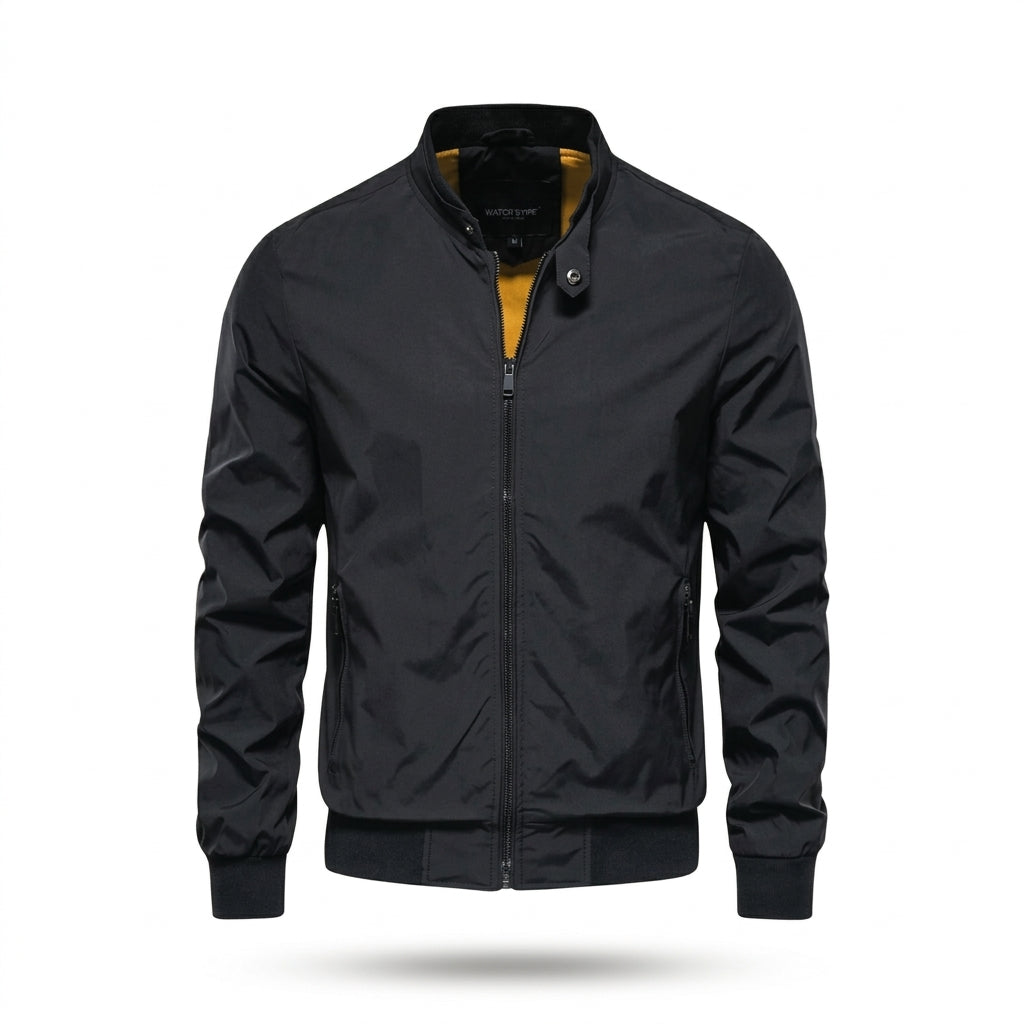 Herren Jacke mit leichtem Design und praktischen Taschen