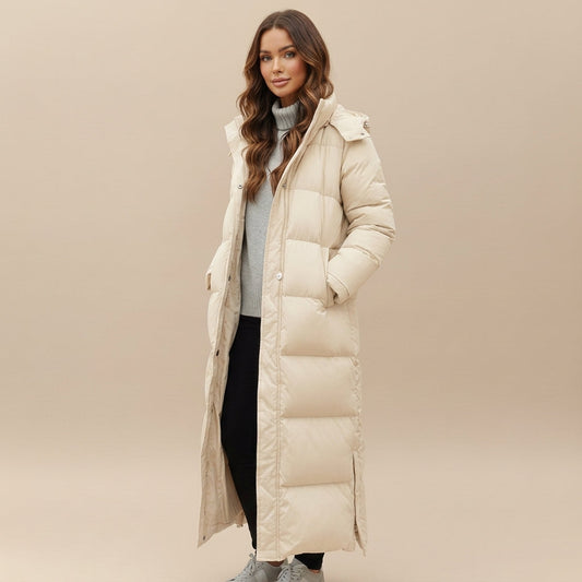 Damen Steppjacke mit tailliertem Schnitt und praktischen Taschen