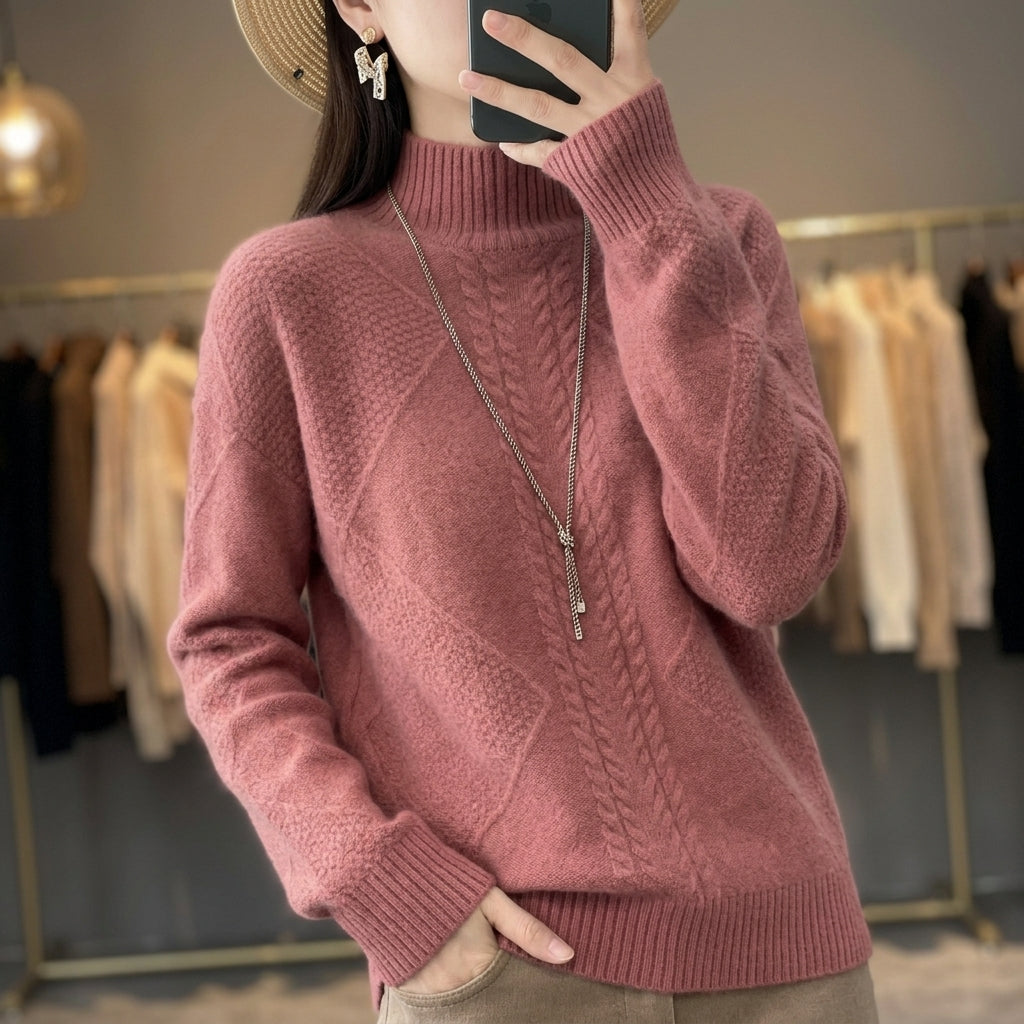 Damen Pullover in klassischer Form
