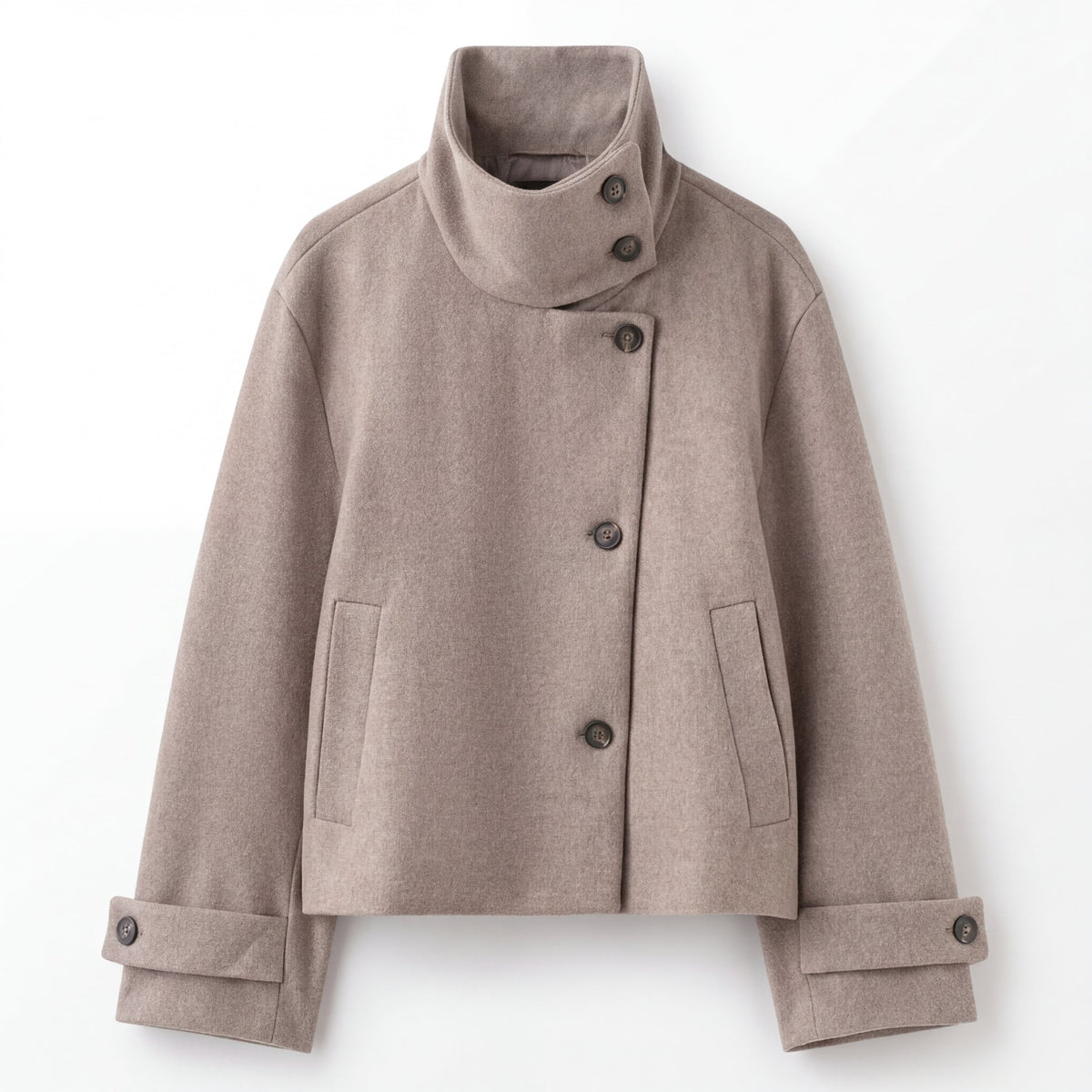 Damen Jacke mit Stehkragen