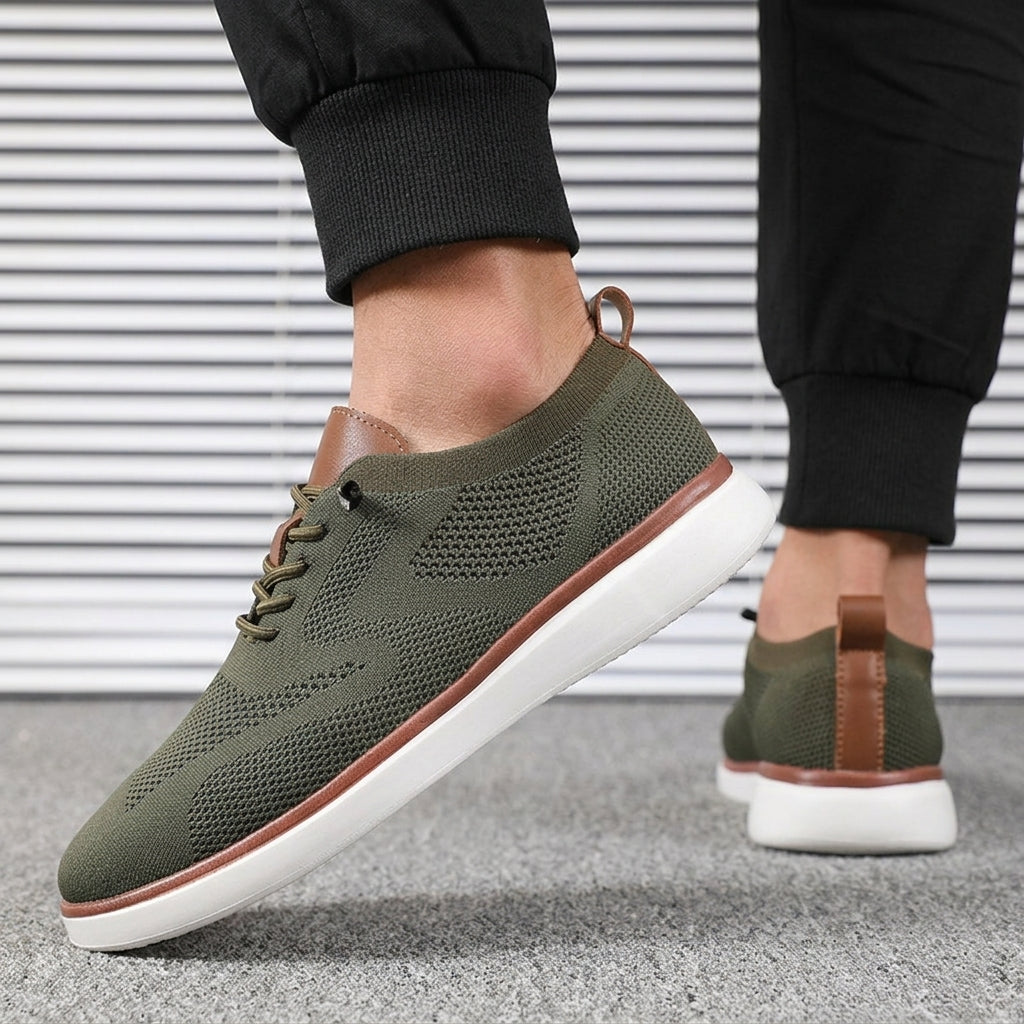 Herren Sneaker aus Mesh mit gepolsterter Sohle