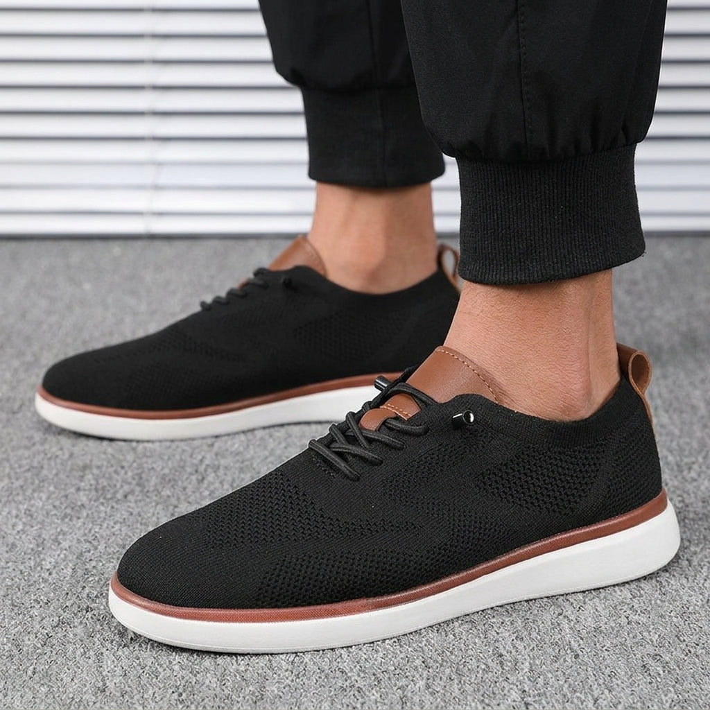 Herren Sneaker aus Mesh mit gepolsterter Sohle