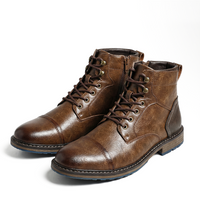 Herren Stiefel mit Seitenreißverschluss