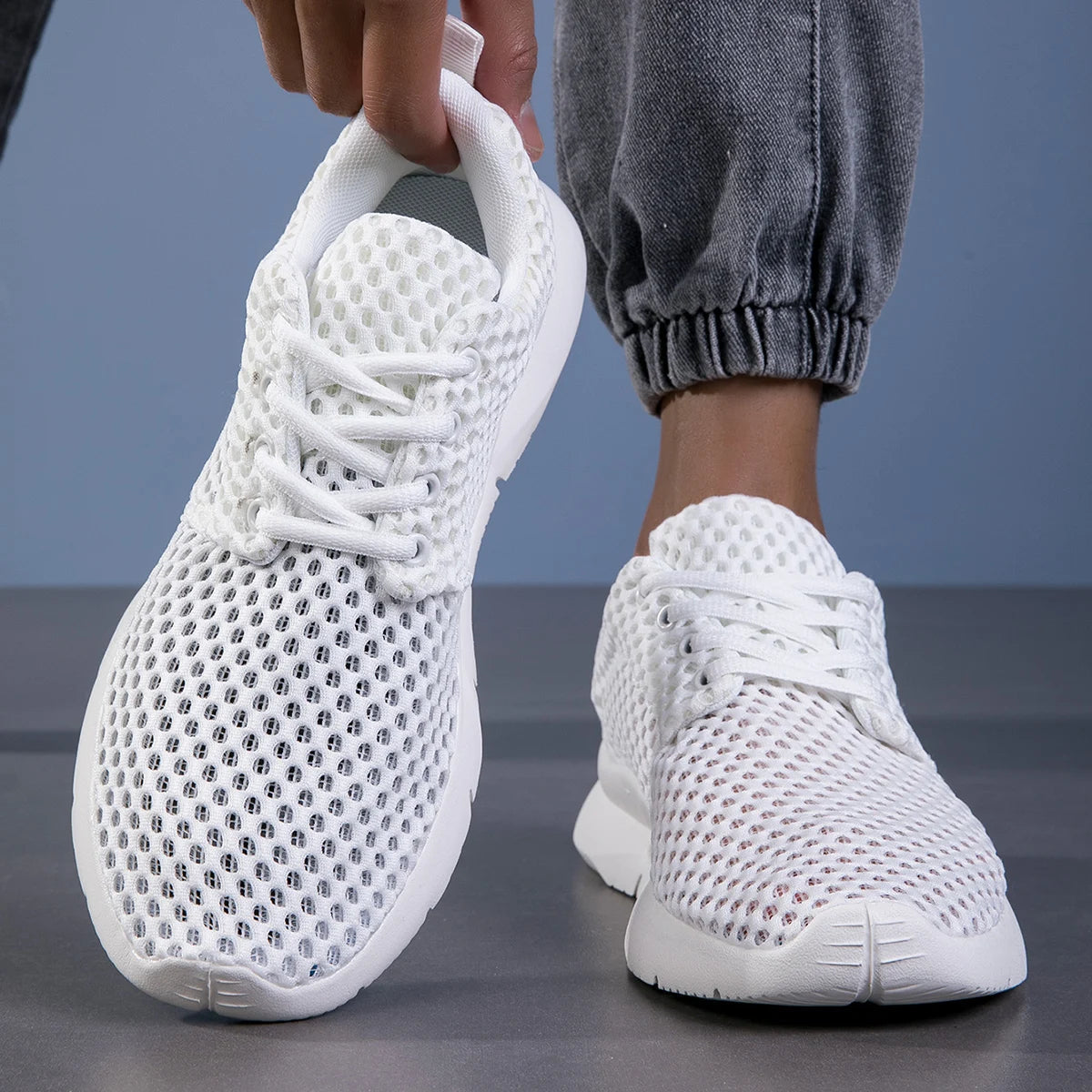 Sneaker Herren Regular Fit Freizeit Atmungsaktiv Komfort