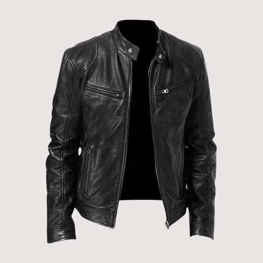 Herren Jacke mit klarer Silhouette und strukturierten Nähten