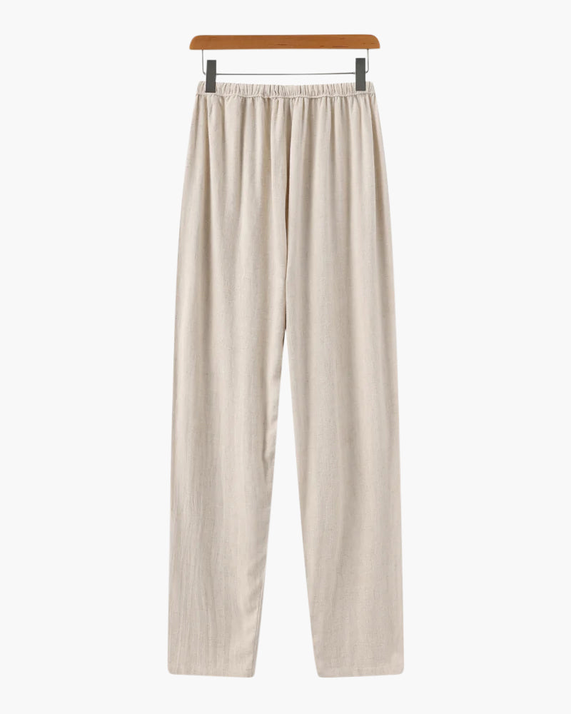 Freizeithose Herren Slim Fit Leicht Sommer