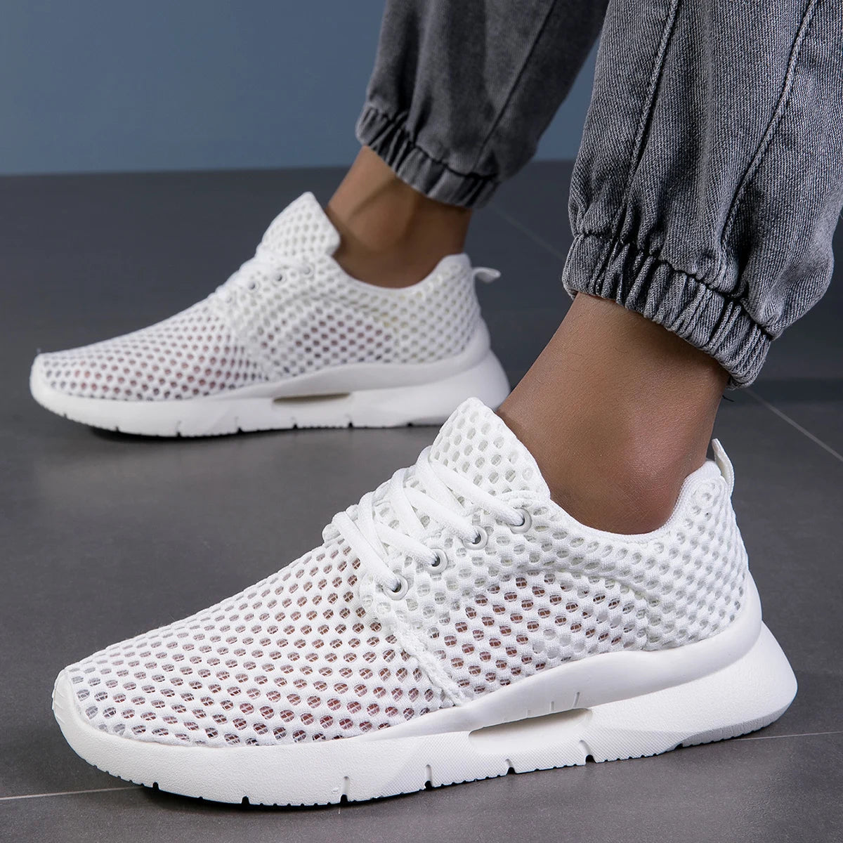 Sneaker Herren Regular Fit Freizeit Atmungsaktiv Komfort