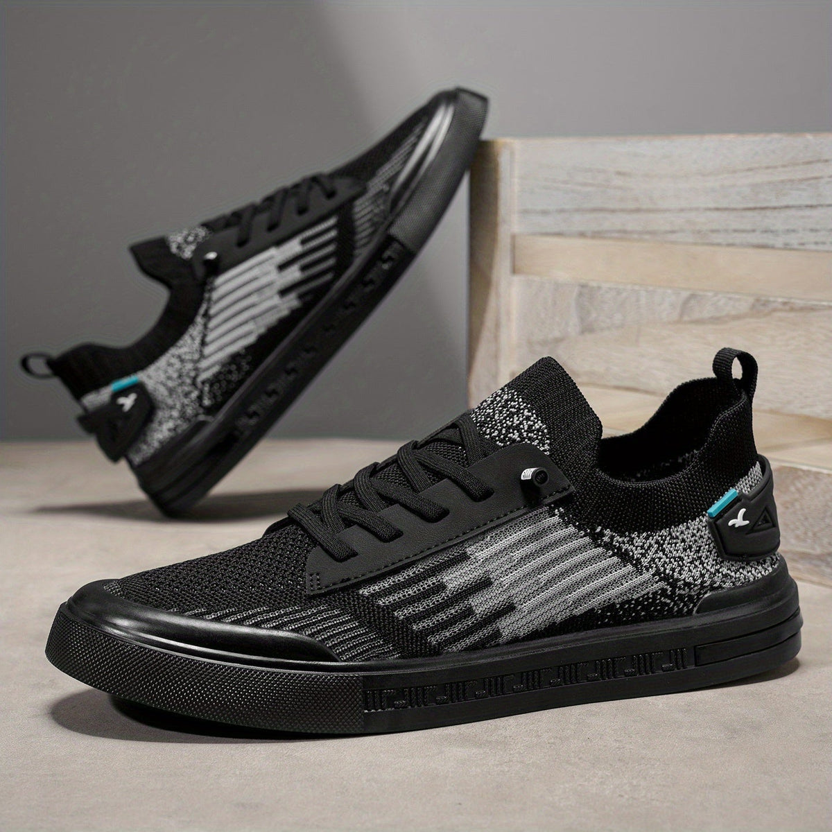 Herren Sneaker mit Schnürung und Gummisohle