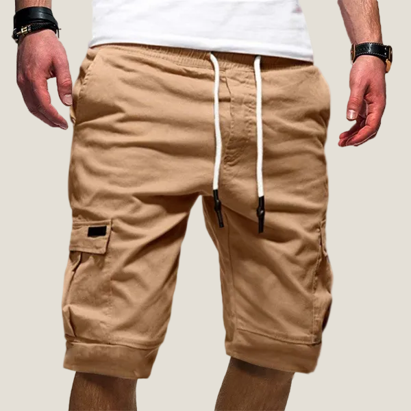 Cargo-Shorts Herren Relaxed Fit Freizeit Frühling & Sommer
