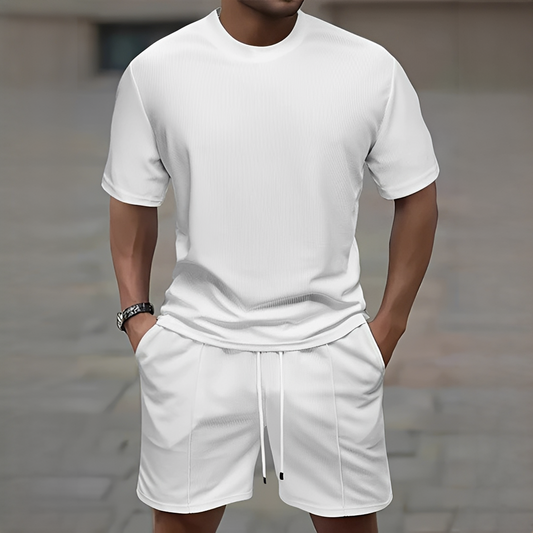 Sommer-Set Herren Leicht Casual Freizeit