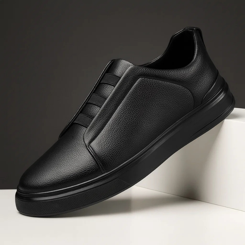 Herren Sneaker mit Ziernähten und Stretch-Schnürung