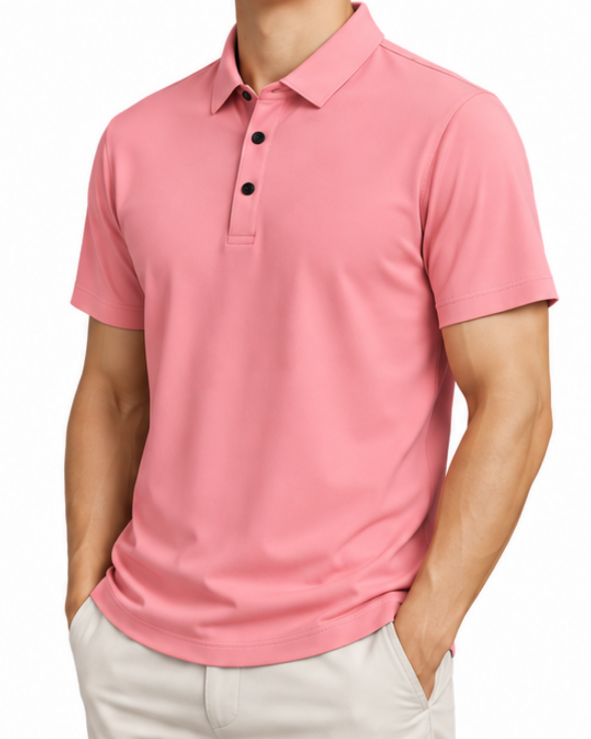 Herren Poloshirt mit Knopfleiste - Klassisches Modell im Regular Fit