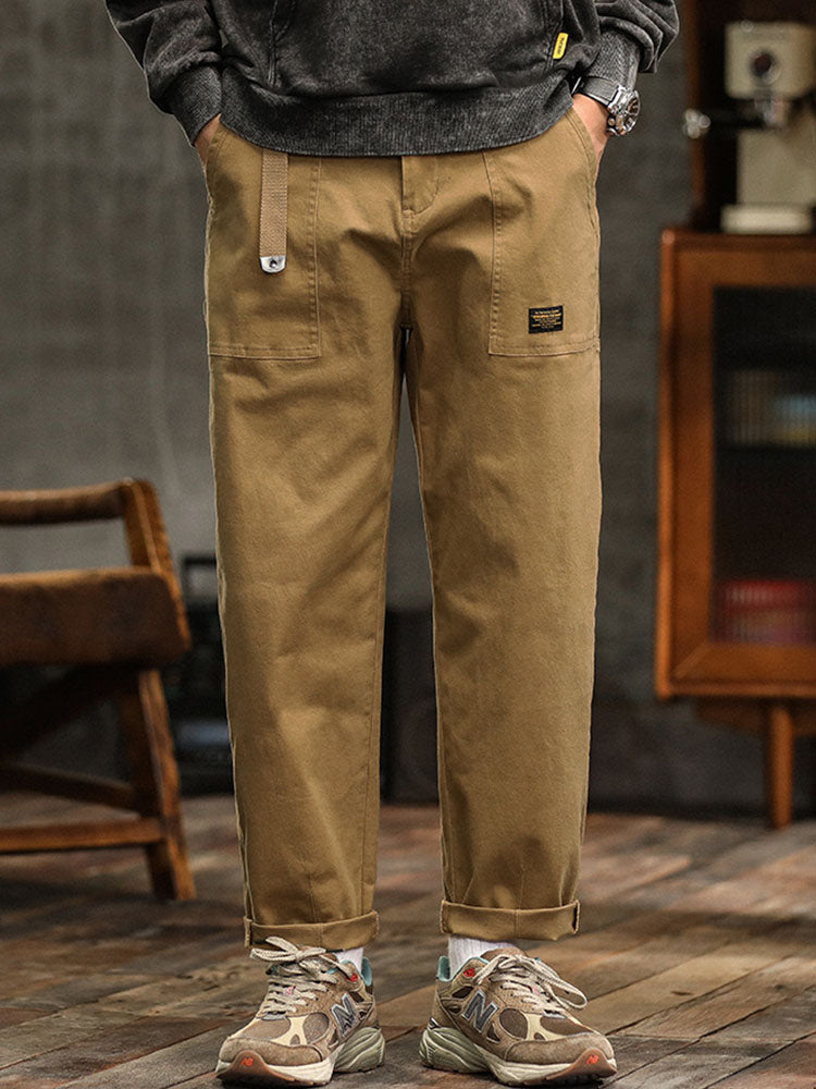 Milan Utility-Hose aus Baumwolle mit Cargotaschen