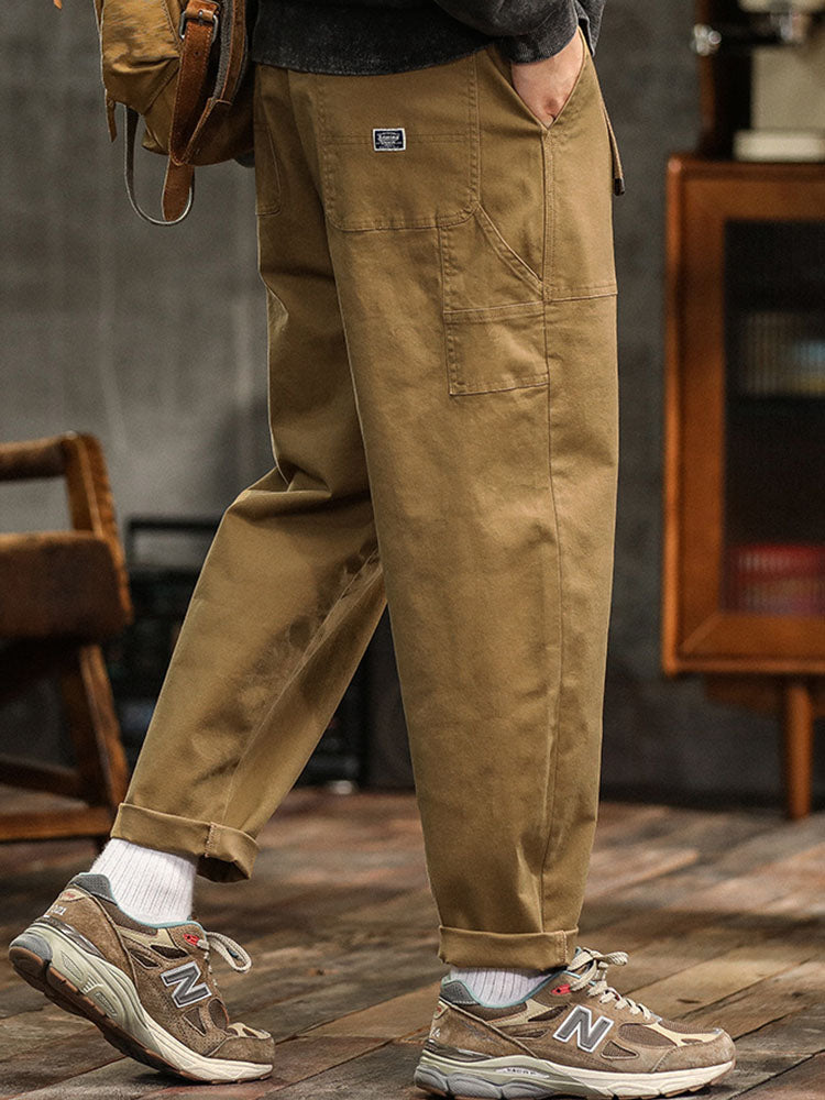 Milan Utility-Hose aus Baumwolle mit Cargotaschen