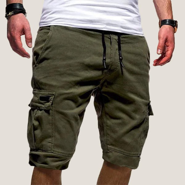 Cargo-Shorts Herren Relaxed Fit Freizeit Frühling & Sommer