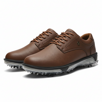 Herren Golfschuh mit Profilsohle und wasserabweisendem Design