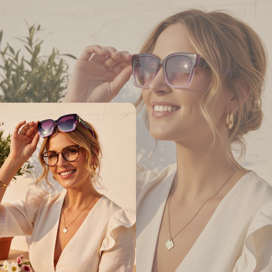 Sonnenbrille Damen Fit Over Alltag Komfort & Schutz