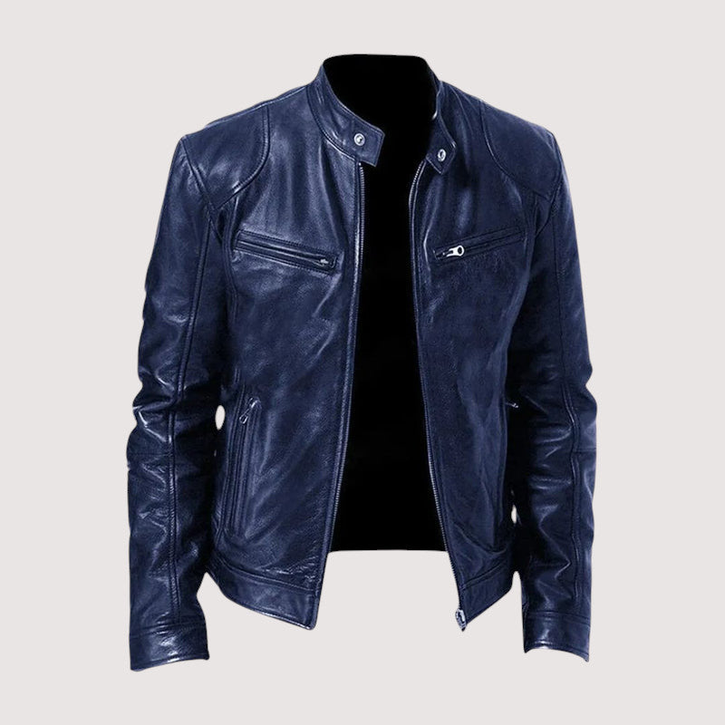 Herren Jacke mit klarer Silhouette und strukturierten Nähten