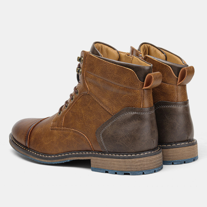 Herren Stiefel mit Seitenreißverschluss