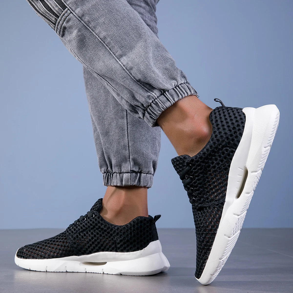 Sneaker Herren Regular Fit Freizeit Atmungsaktiv Komfort