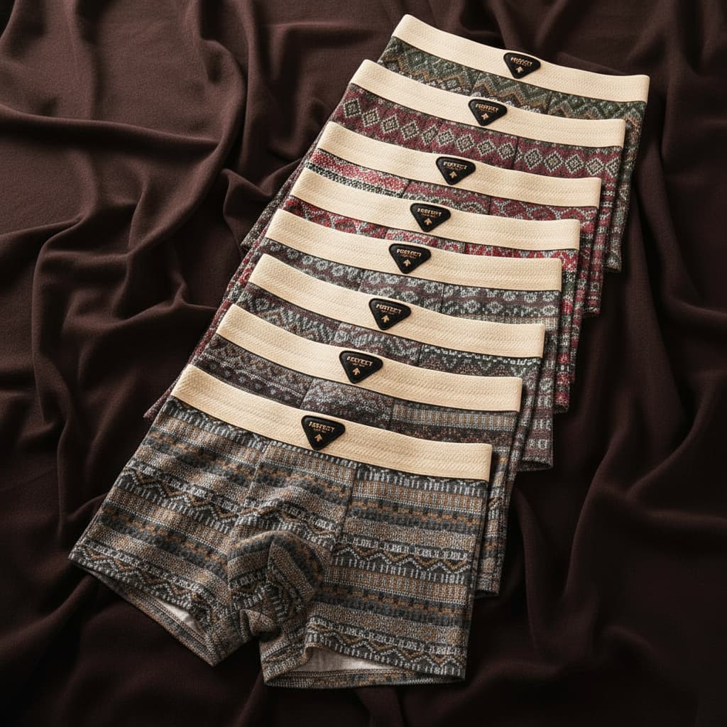 Boxershorts Herren Regular Fit Freizeit Atmungsaktiv