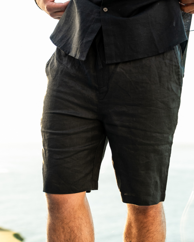 Shorts Herren Oversize Sommer Casual Stoffhose