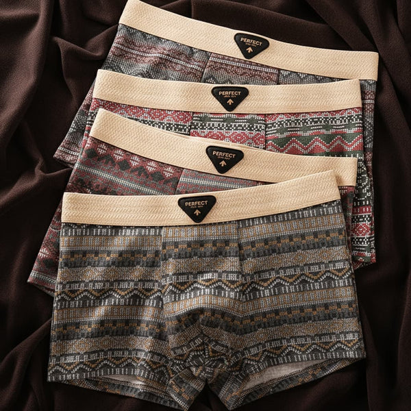 Boxershorts Herren Regular Fit Freizeit Atmungsaktiv