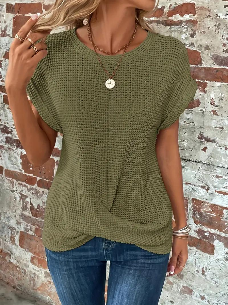 Damen T-Shirt Regular Fit Freizeit Modisch