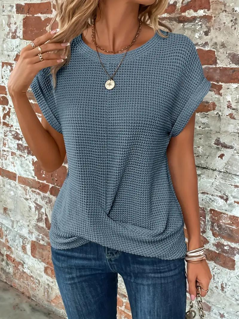 Damen T-Shirt Regular Fit Freizeit Modisch