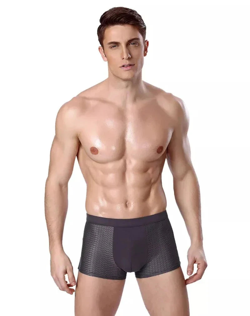 Herren Boxershorts Regular Fit Freizeit atmungsaktiv weich