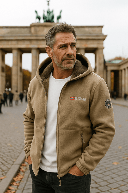 Leichte Jacke Herren Regular Fit Freizeit Skandinavisch
