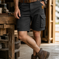 Herren Cargoshorts Relaxed Fit | Bequeme Vintage Shorts für Sommer & Freizeit