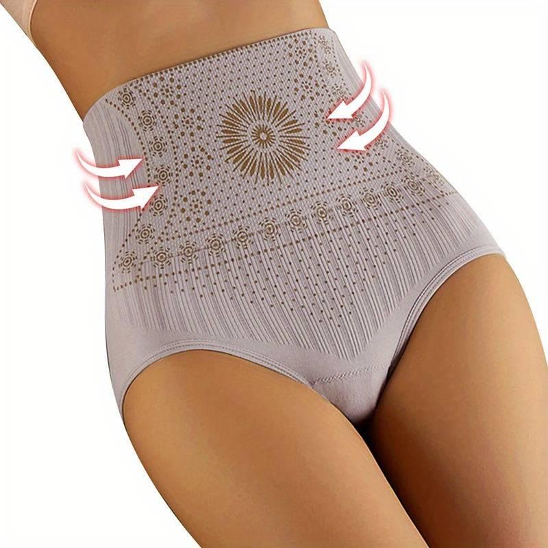 Damen Slim Fit Stützunterwäsche Nahtlos Bauchkontrolle Komfort