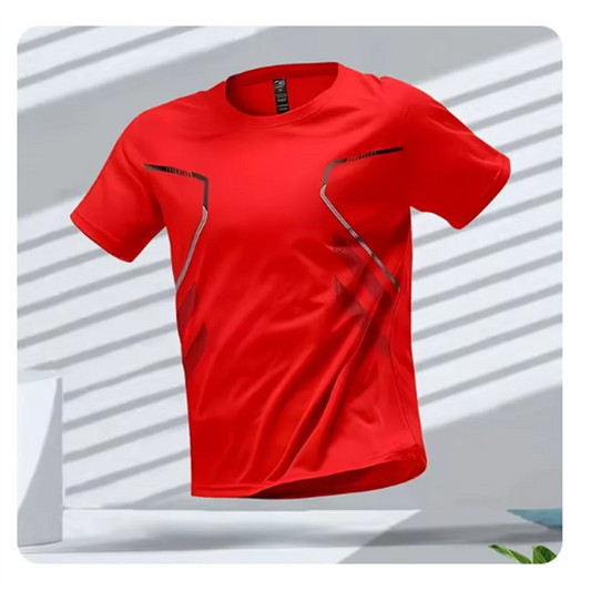 Herren Shirt Lang Sportlich Atmungsaktiv für Freizeit und Training