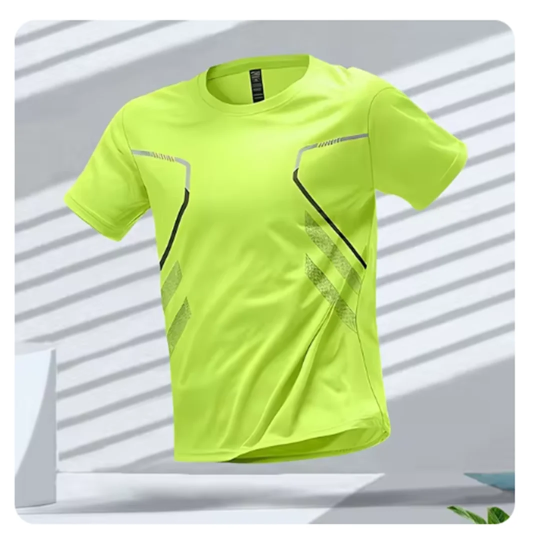 Herren Shirt Lang Sportlich Atmungsaktiv für Freizeit und Training